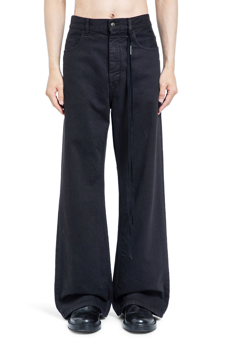 Modest 5 Pockets Relaxed Flared Trousers