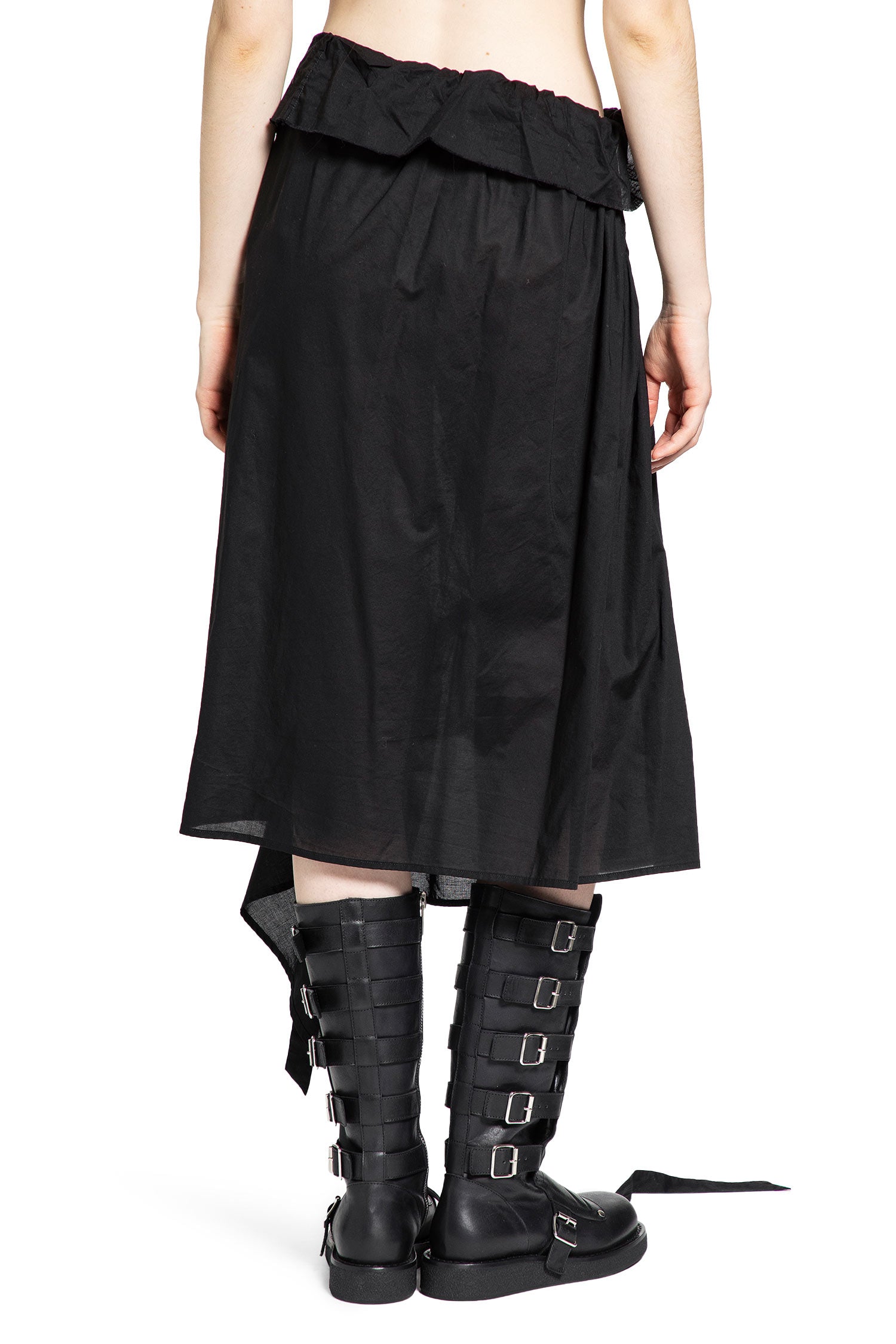 Maike Ruffled Midi Sirt