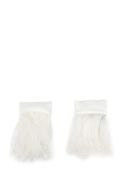 Vaya Cuffs with Frisè Feathers