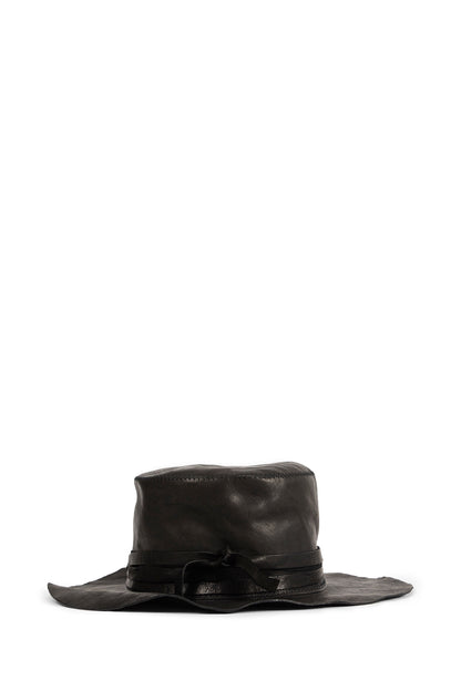 Aril Small Leather Hat With Studs