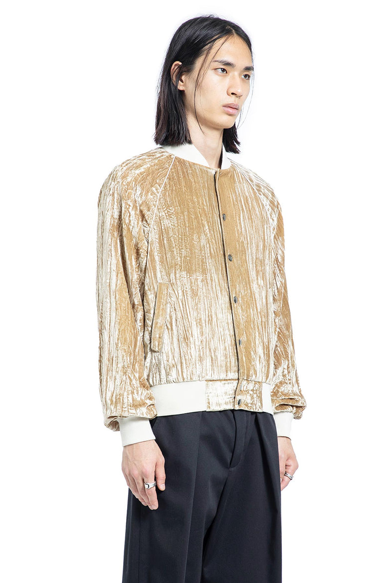 Esko Bomber in Froissé Velvet