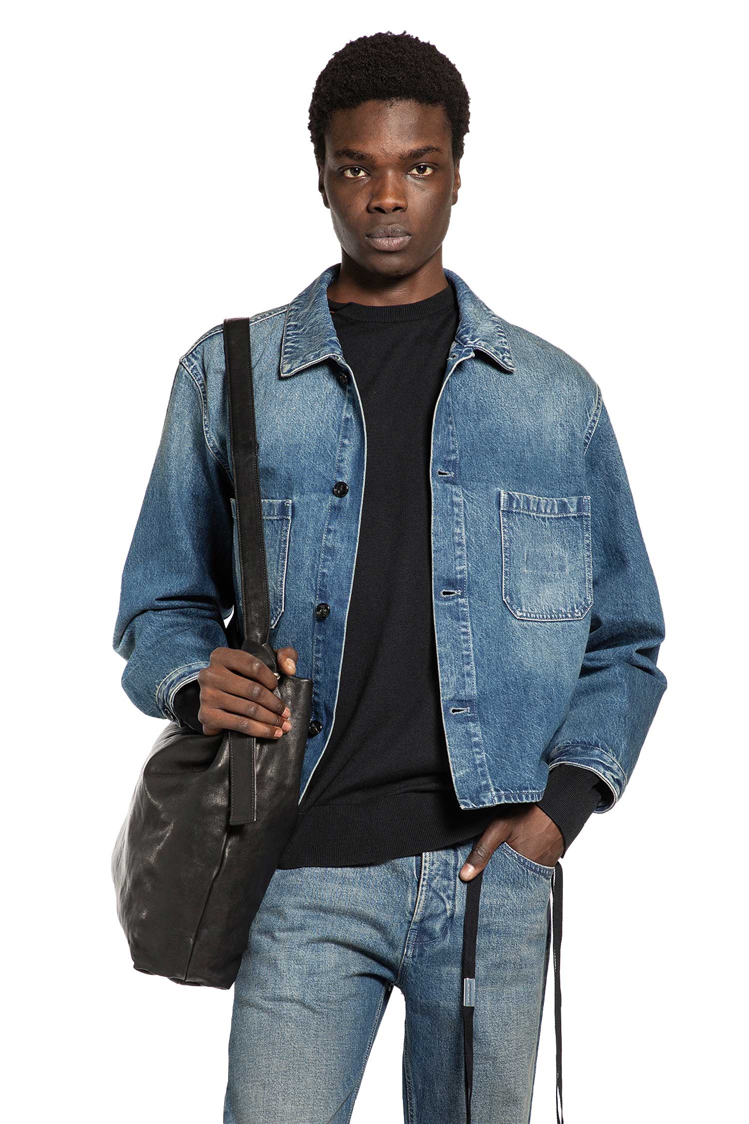 Juel Overshirt in Stonewahed Denim