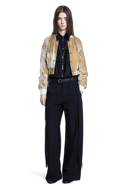 Arya Bomber in Froissé Velvet