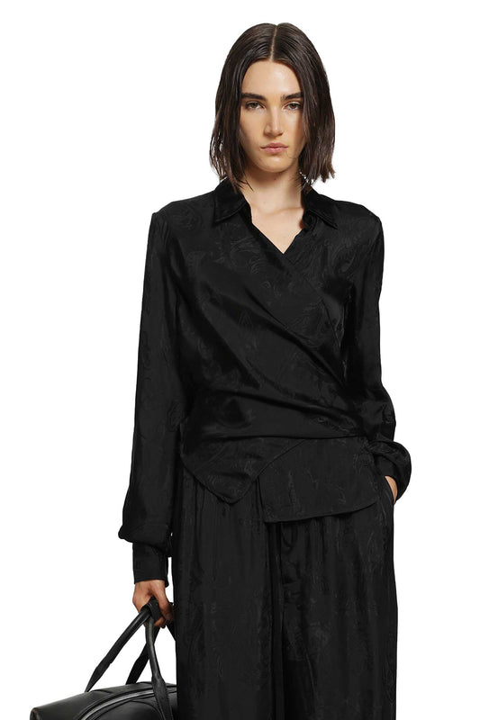 Alba Wrap Shirt