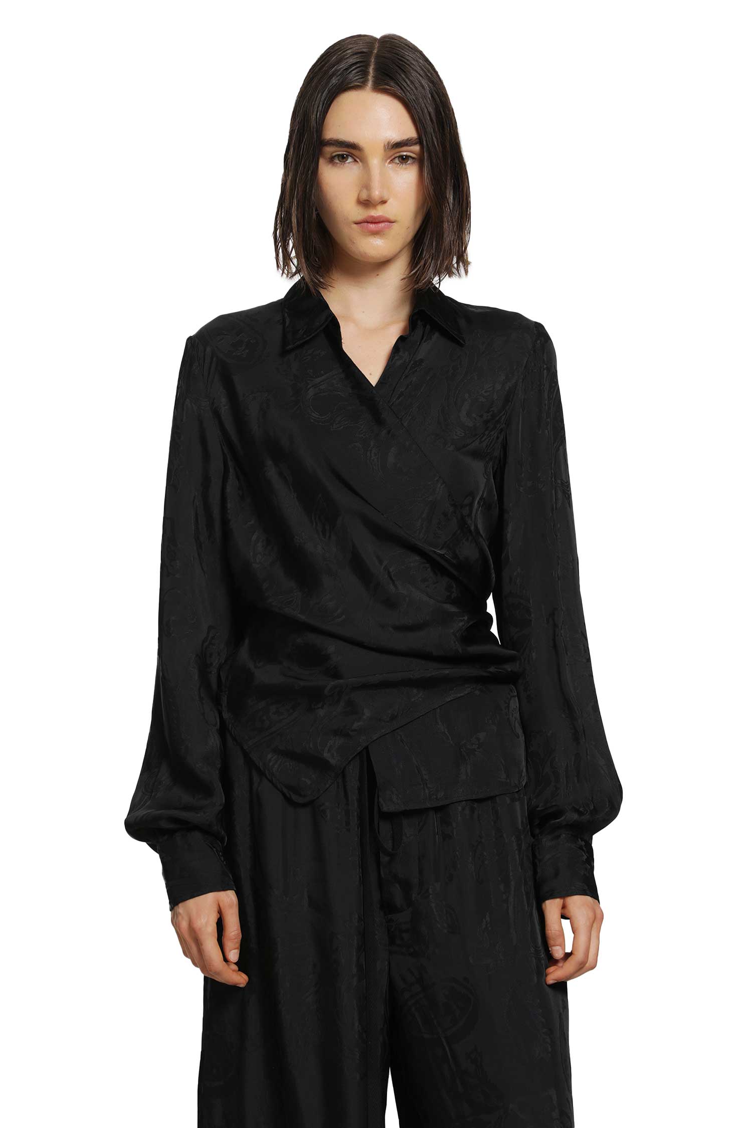 Alba Wrap Shirt