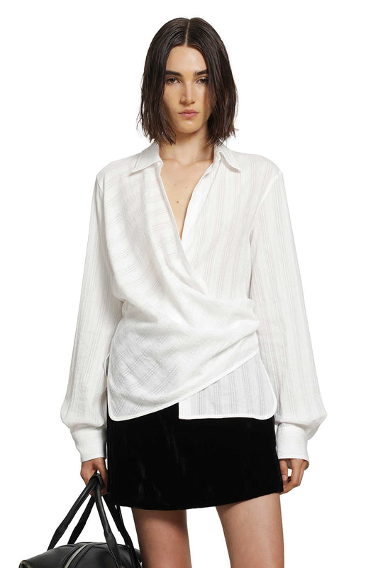 Alba Wrap Shirt