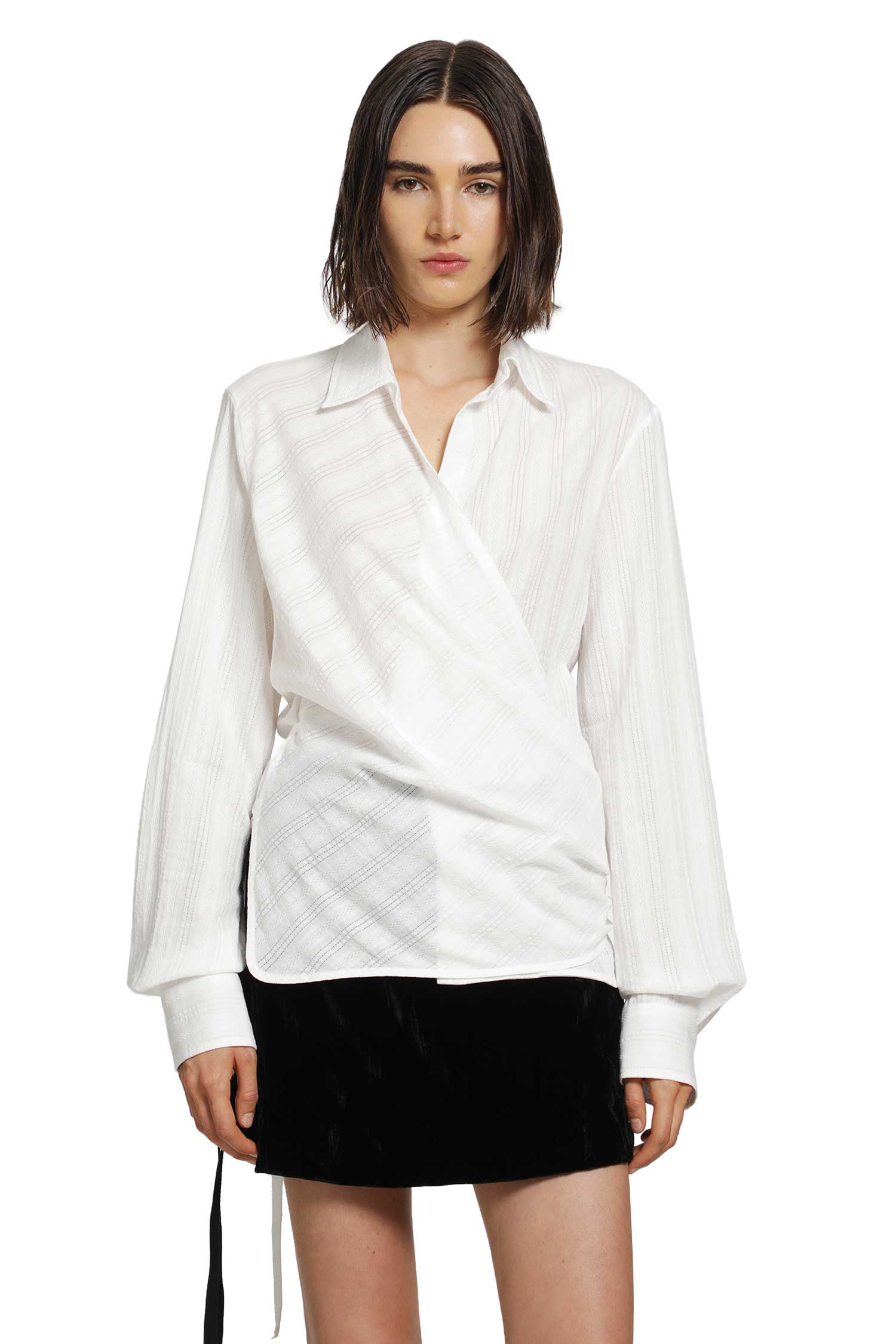 Alba Wrap Shirt