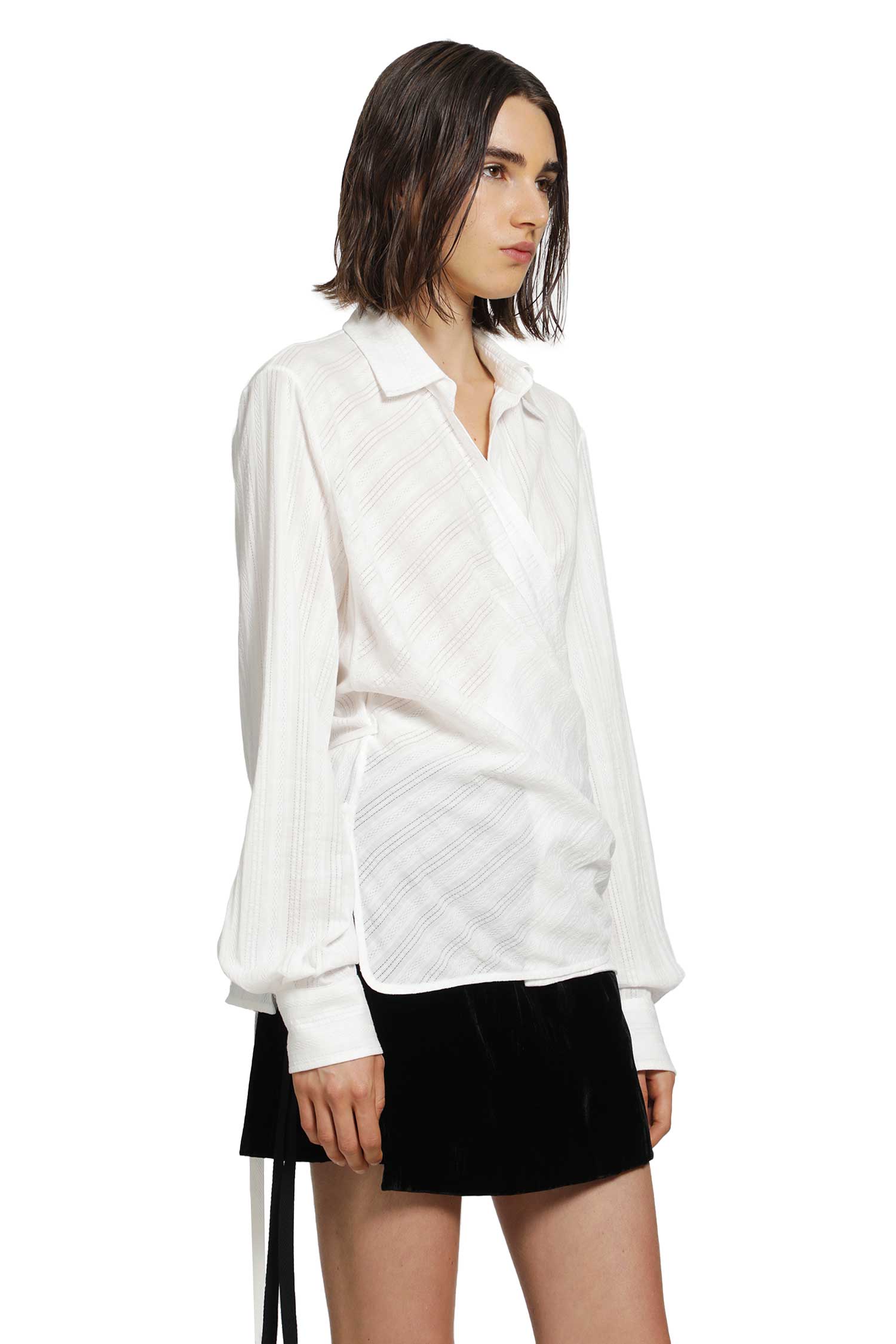 Alba Wrap Shirt
