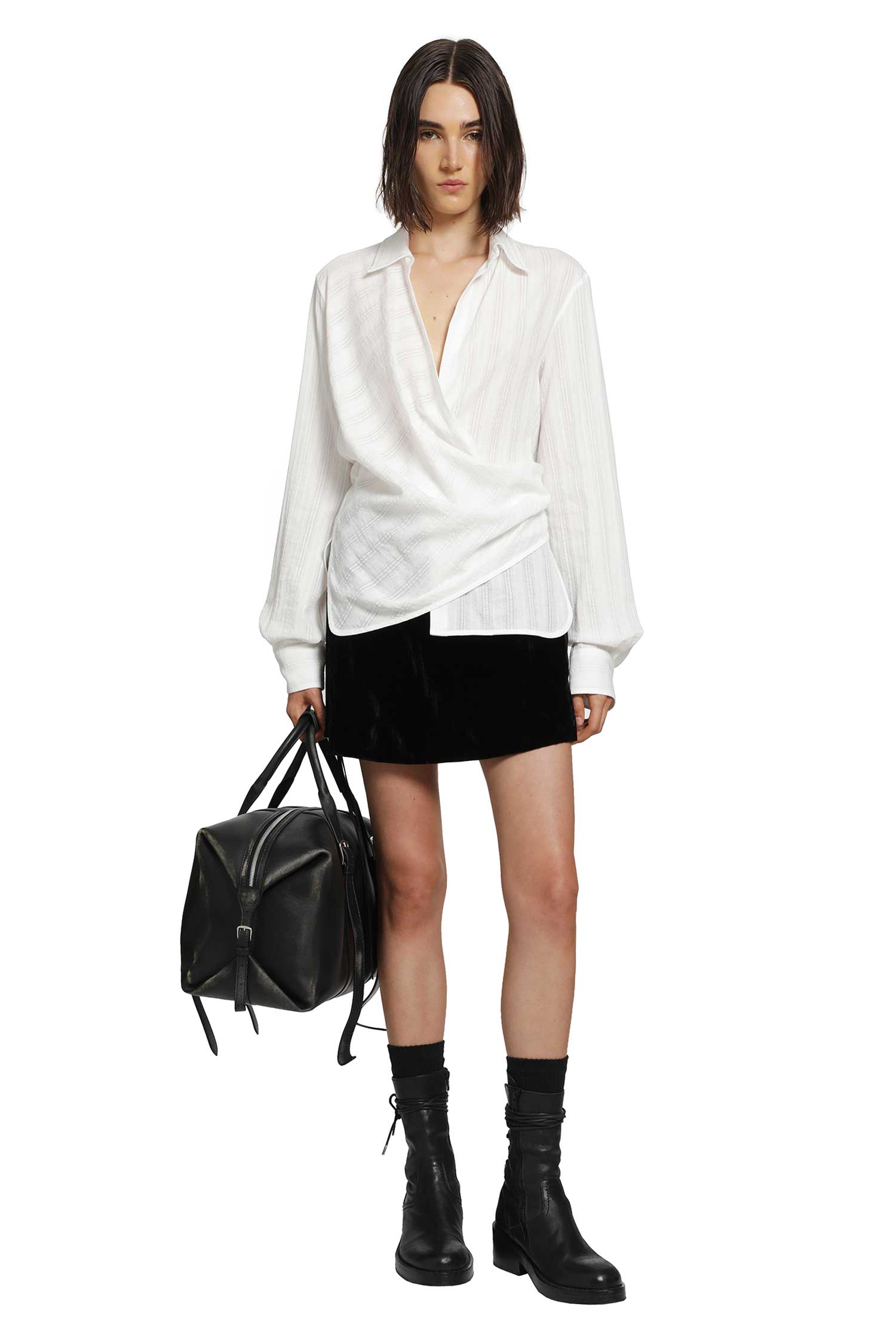 Alba Wrap Shirt