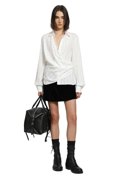 Alba Wrap Shirt