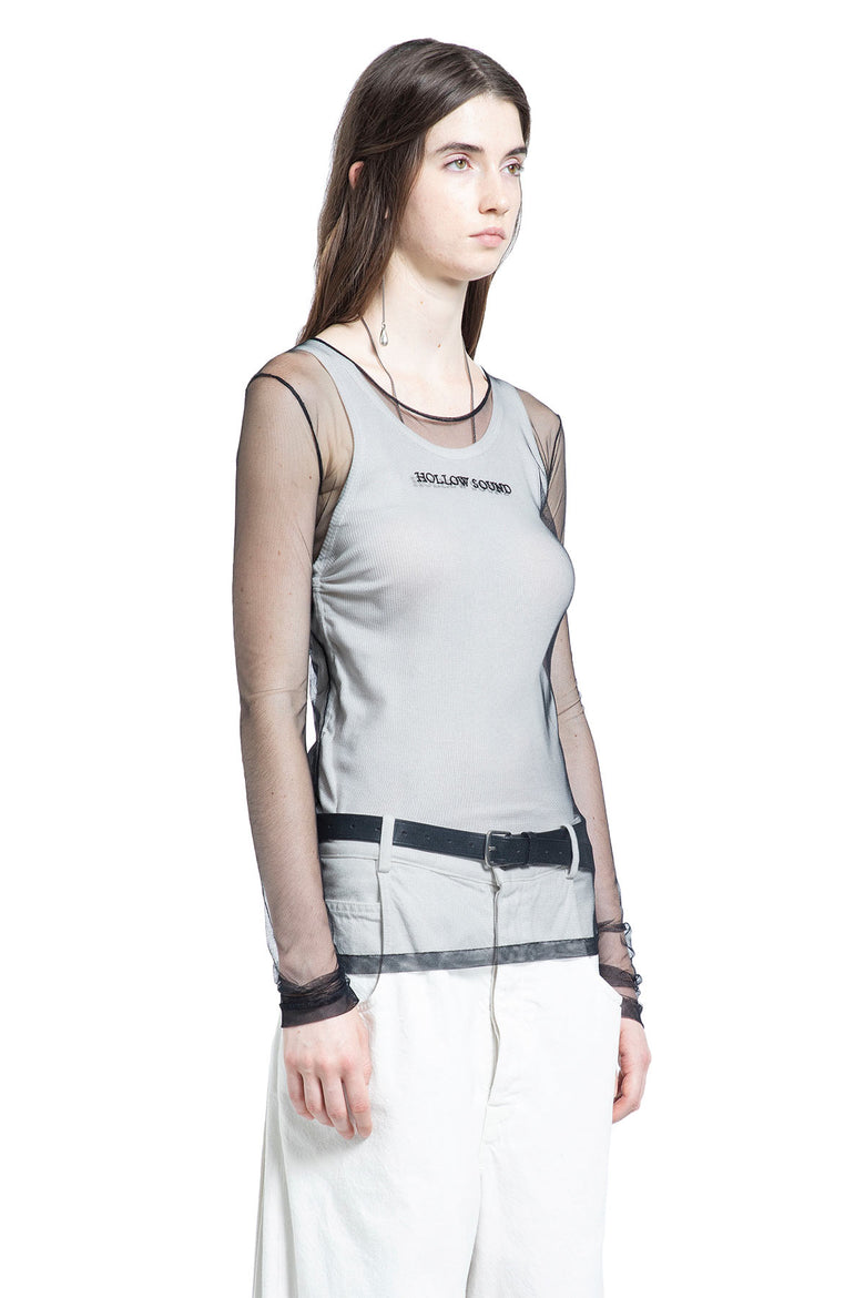 Fiene ''Hollow Print'' T-Shirt in Tulle