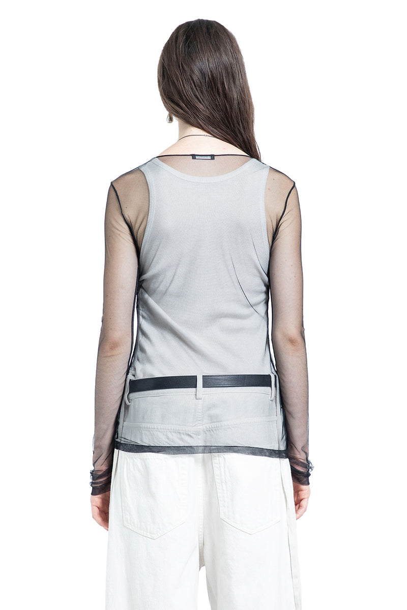 Fiene ''Hollow Print'' T-Shirt in Tulle