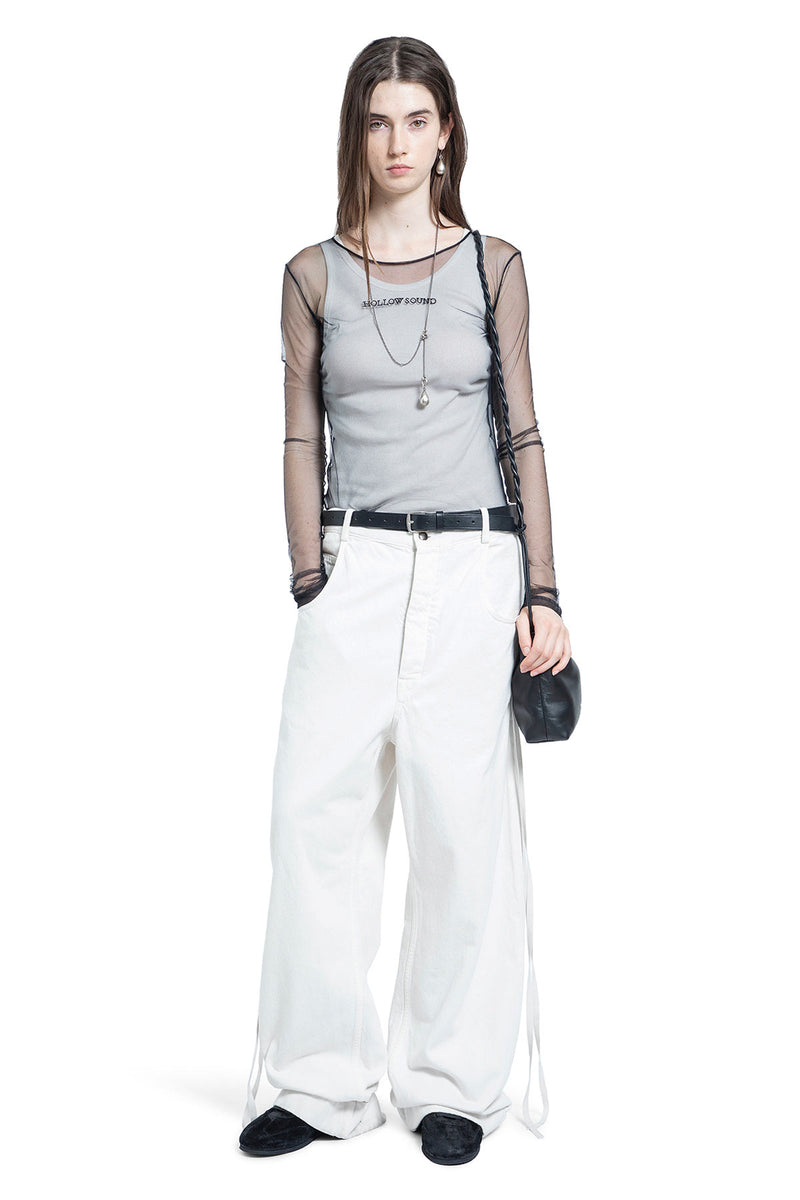 Fiene ''Hollow Print'' T-Shirt in Tulle