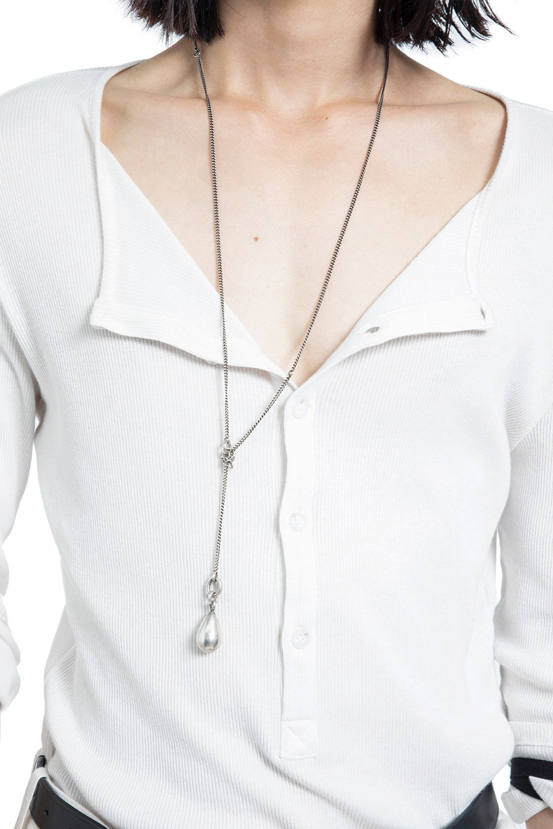 Ilyas Serafino Top in Cotton Rib Jersey