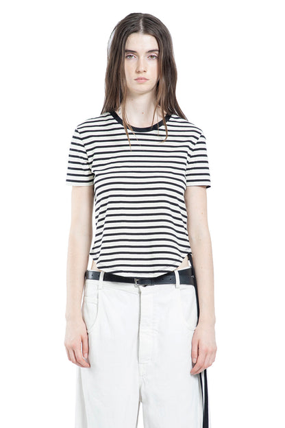 Floor Micro T-Shirt in Brushed Striped Jersey