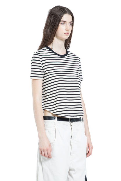 Floor Micro T-Shirt in Brushed Striped Jersey