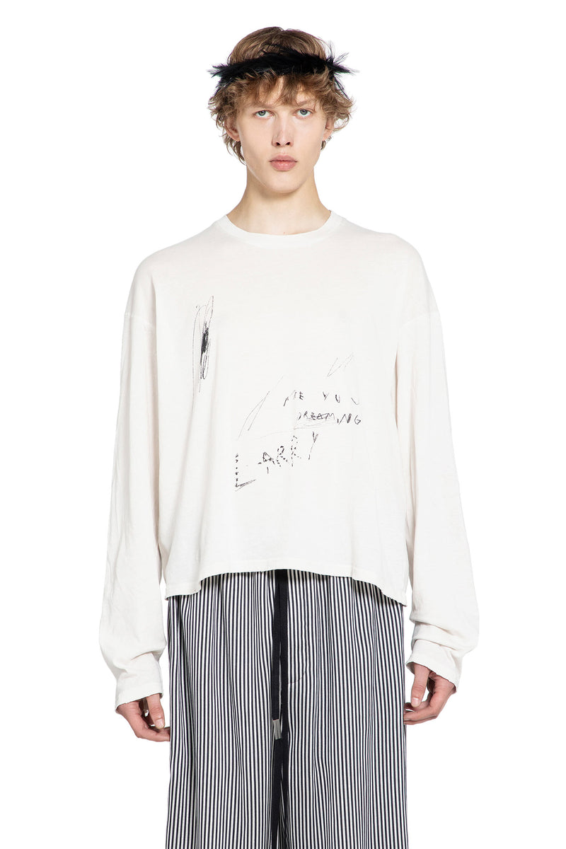 ANN DEMEULEMEESTER MAN  T-SHIRTS & TANK TOPS