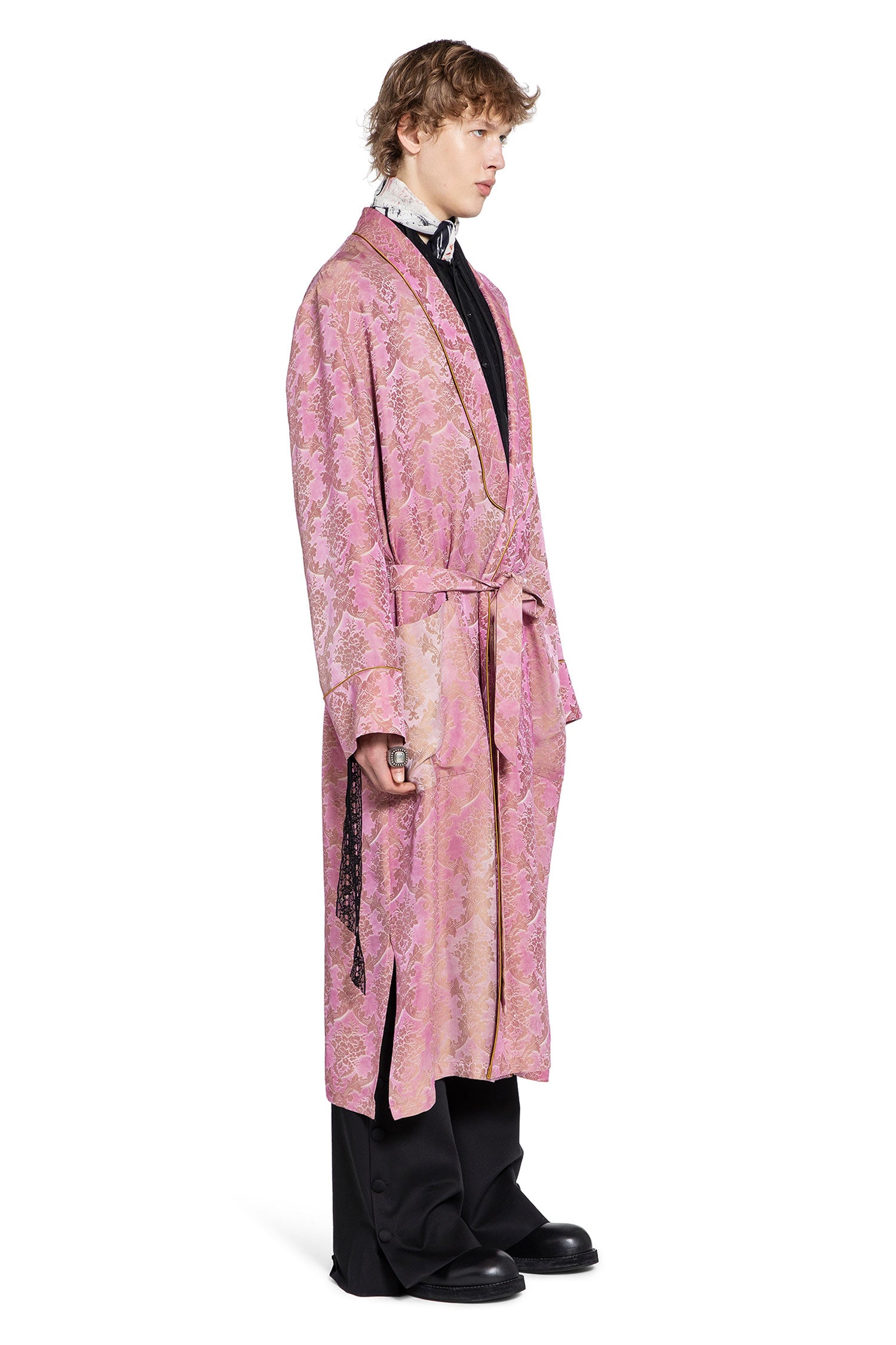 Vorm Fluid Belted Lounge Robe Coat
