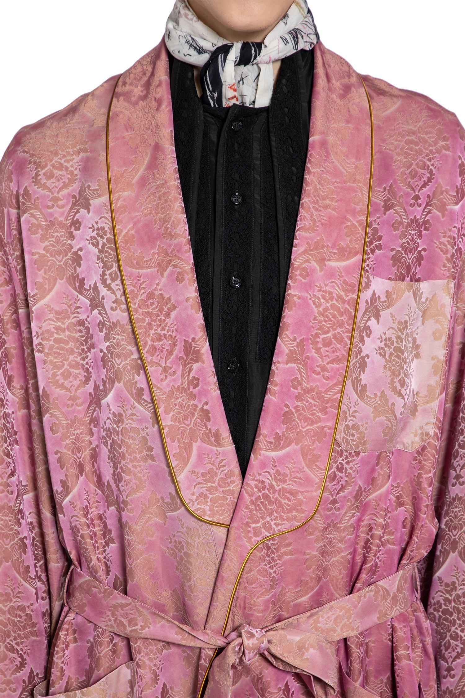 Vorm Fluid Belted Lounge Robe Coat