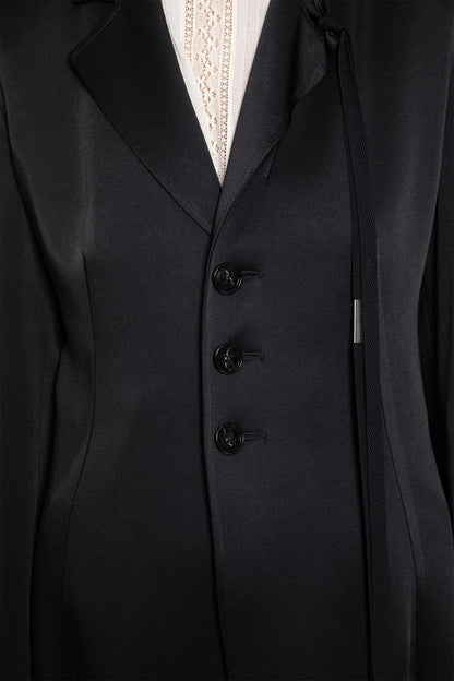 Abke X-Long Open Front Coat