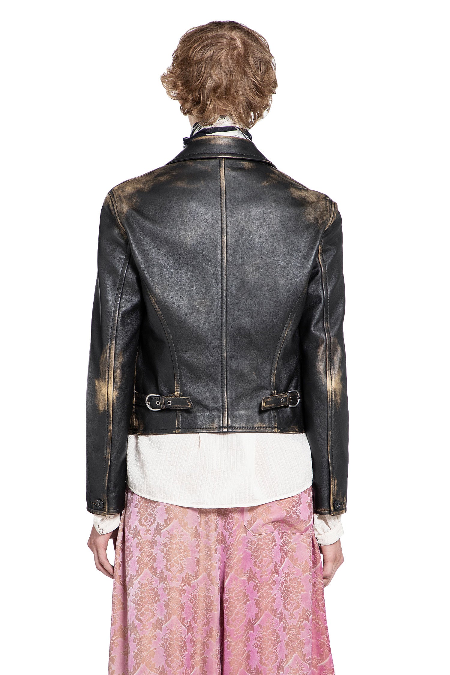 Malik Jacket in Brushed lambskin
