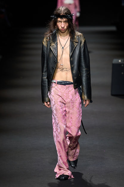 Malik Jacket in Brushed lambskin