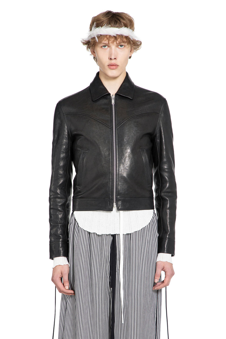 Ulv Western Jacket in Leather