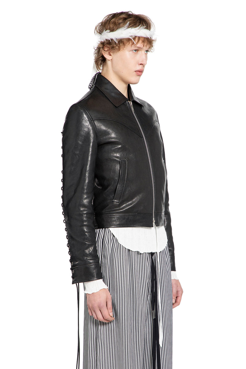 Ulv Western Jacket in Leather