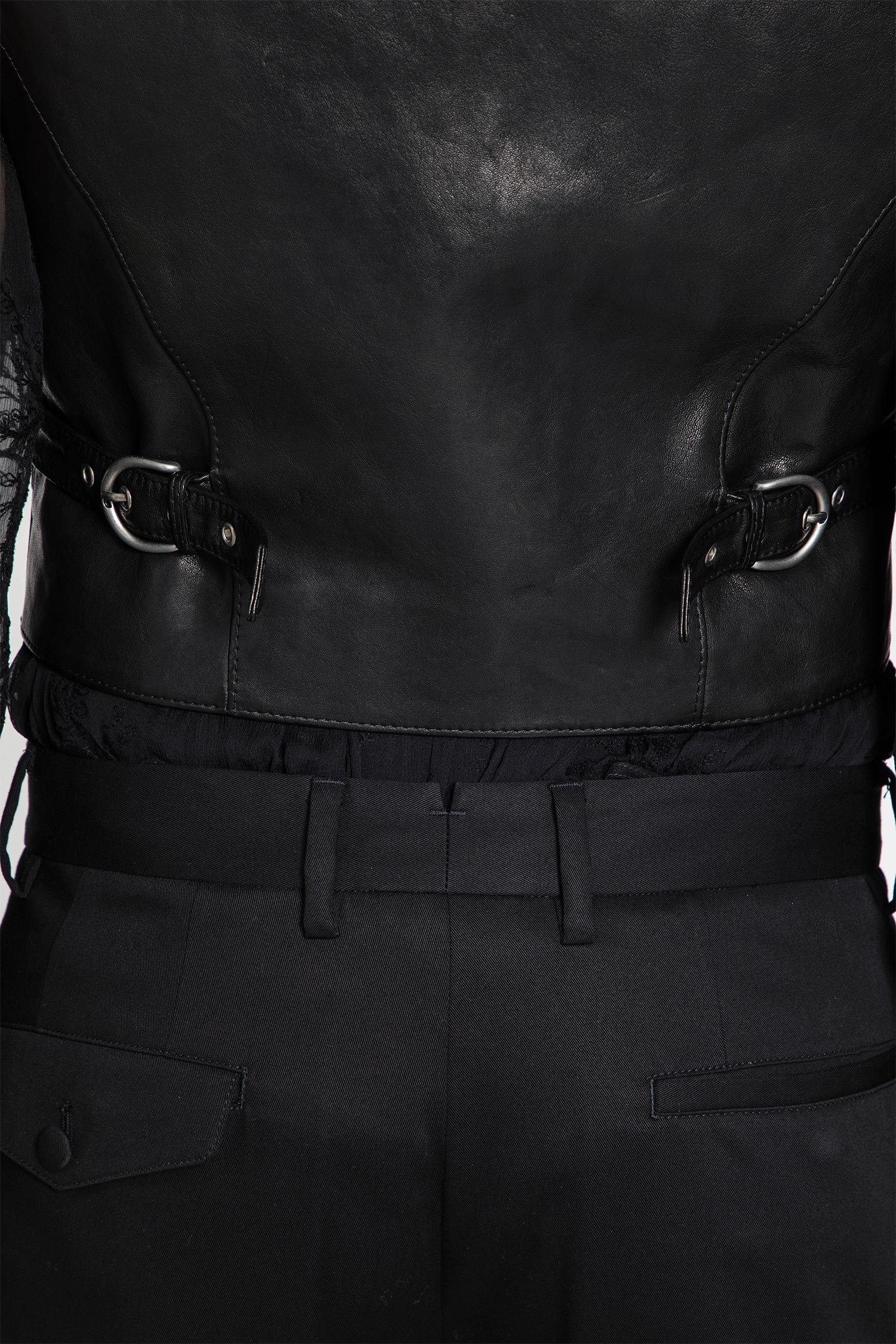 Dino Vest in Leather