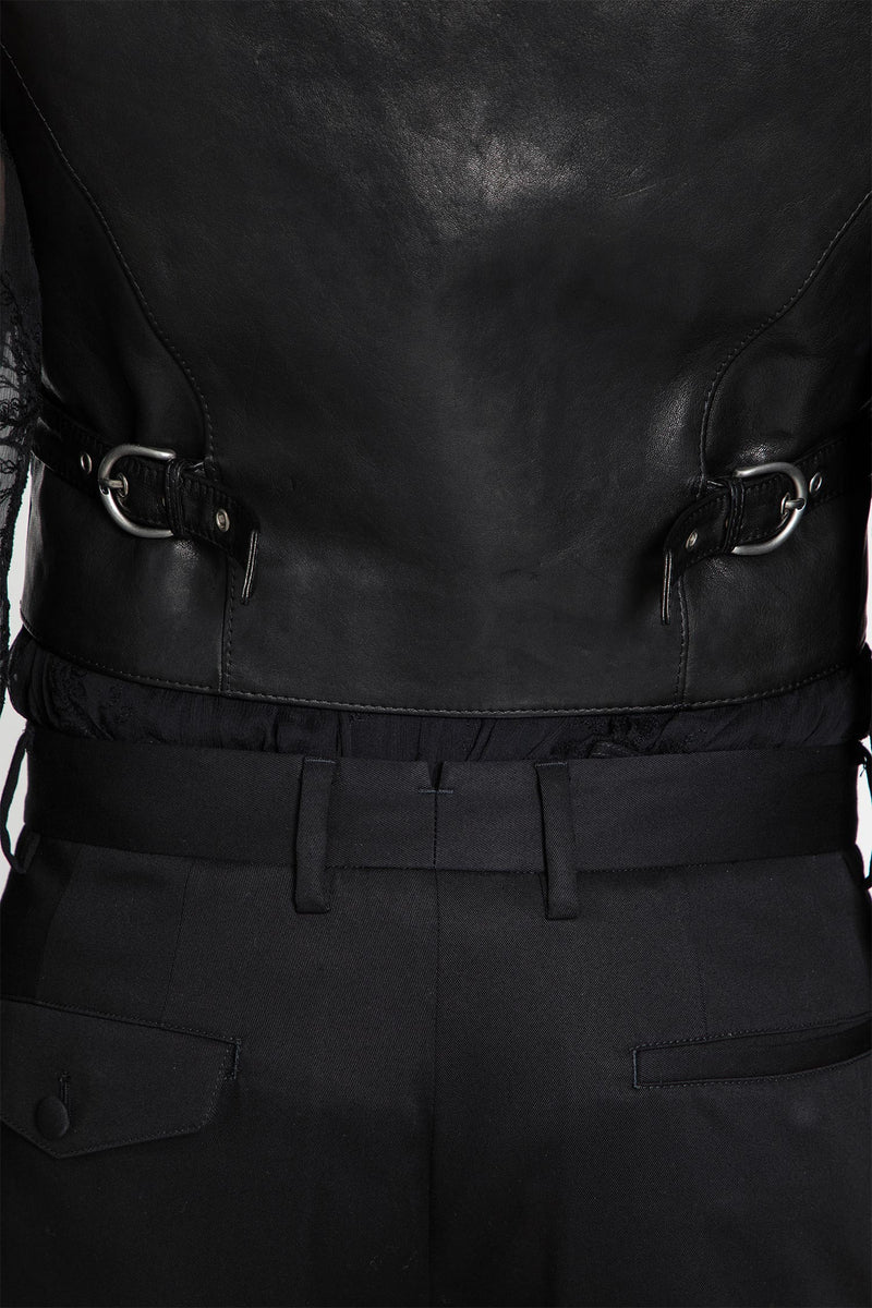 Dino Vest in Leather