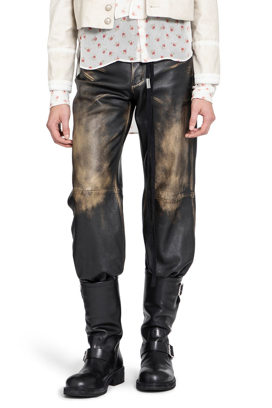 Alarik Trousers in Brushed Lambskin