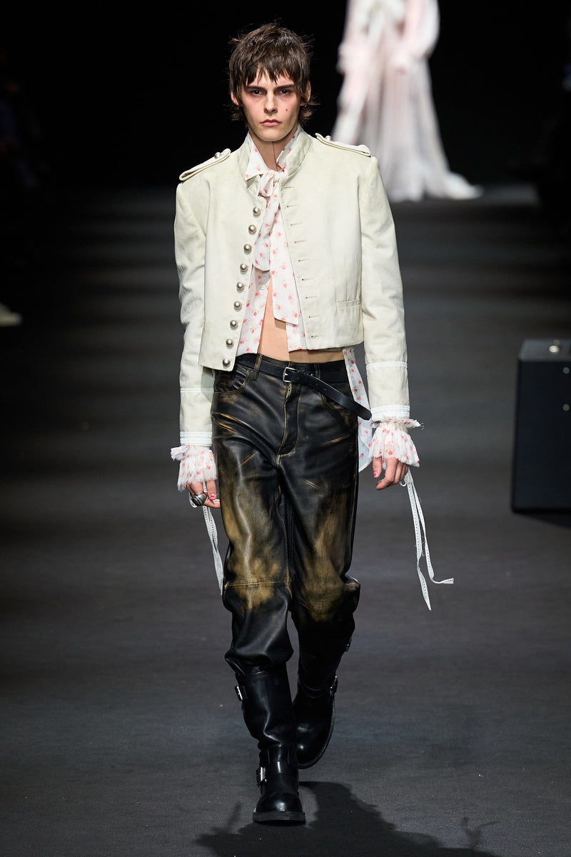 Alarik Trousers in Brushed Lambskin