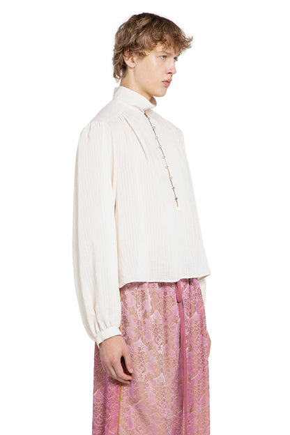 Thorald High Comfort Cropped Serafino Top