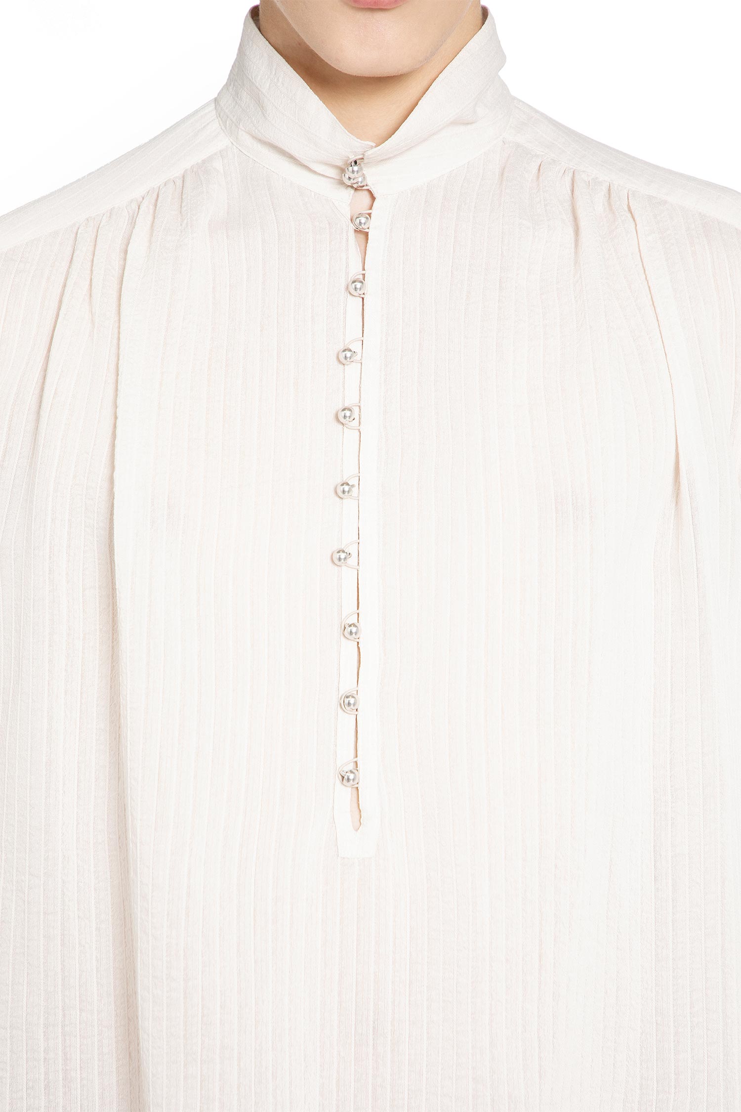 Thorald High Comfort Cropped Serafino Top