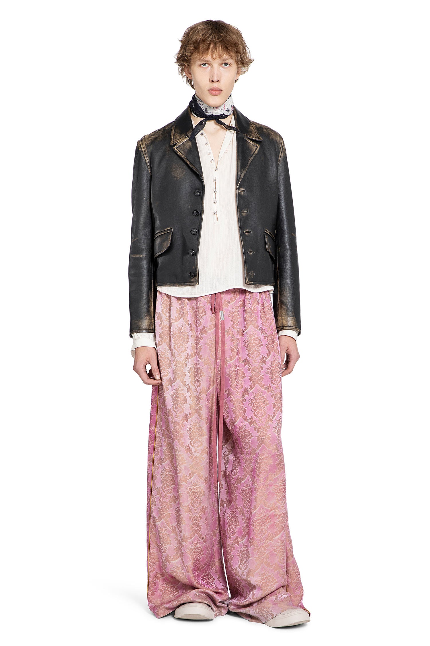 Thorald High Comfort Cropped Serafino Top