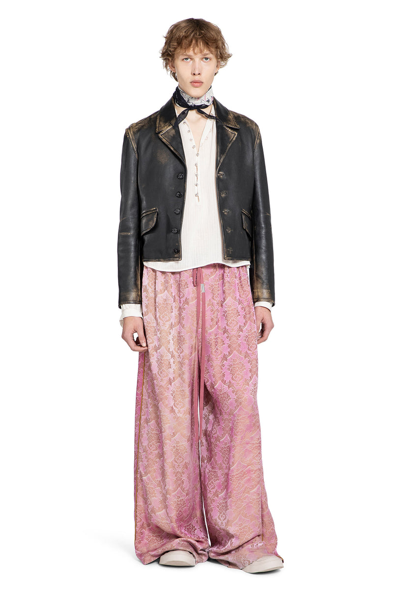 ANN DEMEULEMEESTER Thorald High Comfort Cropped Serafino Top man