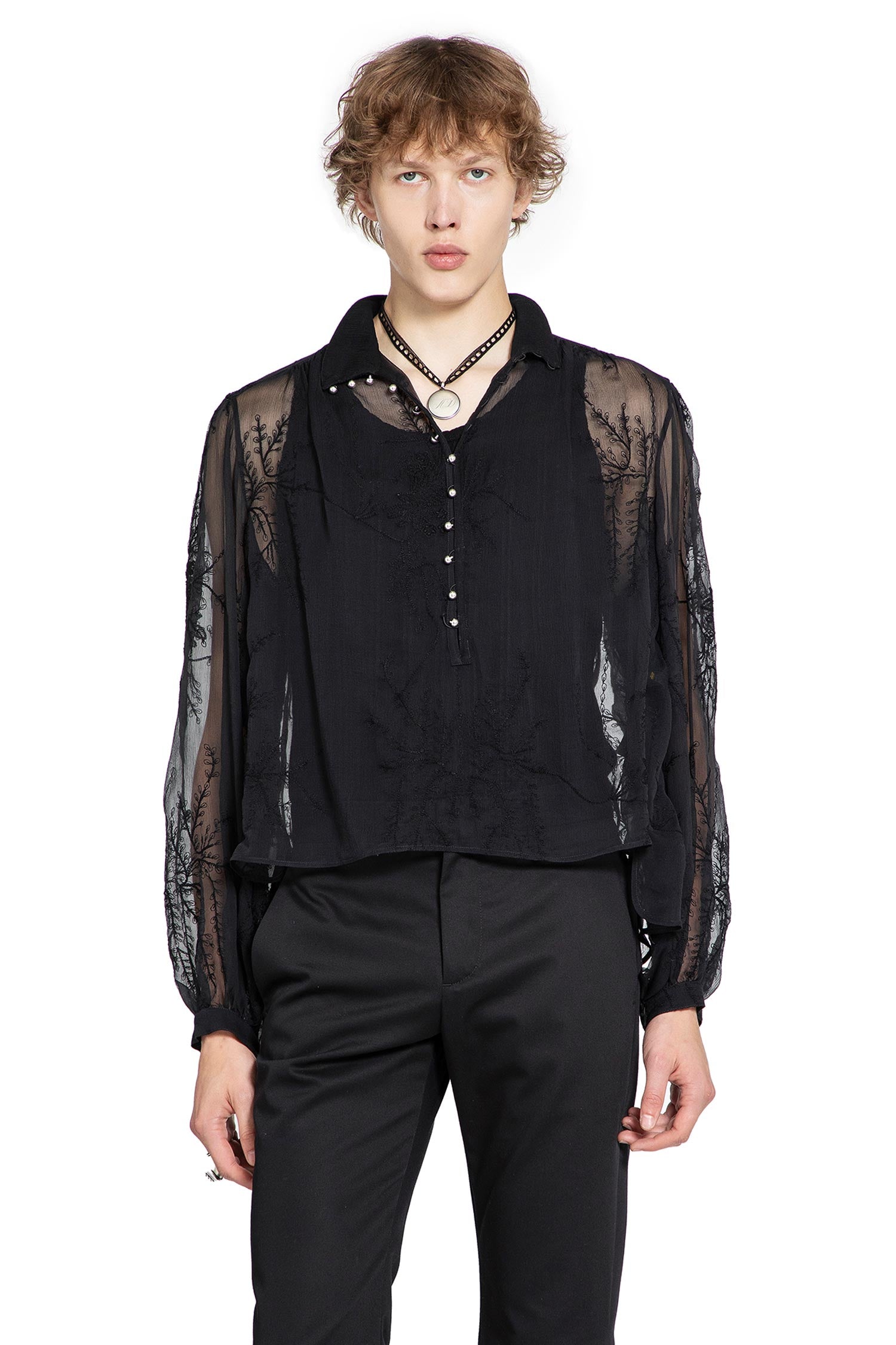 Thorald High Comfort Cropped Serafino Top