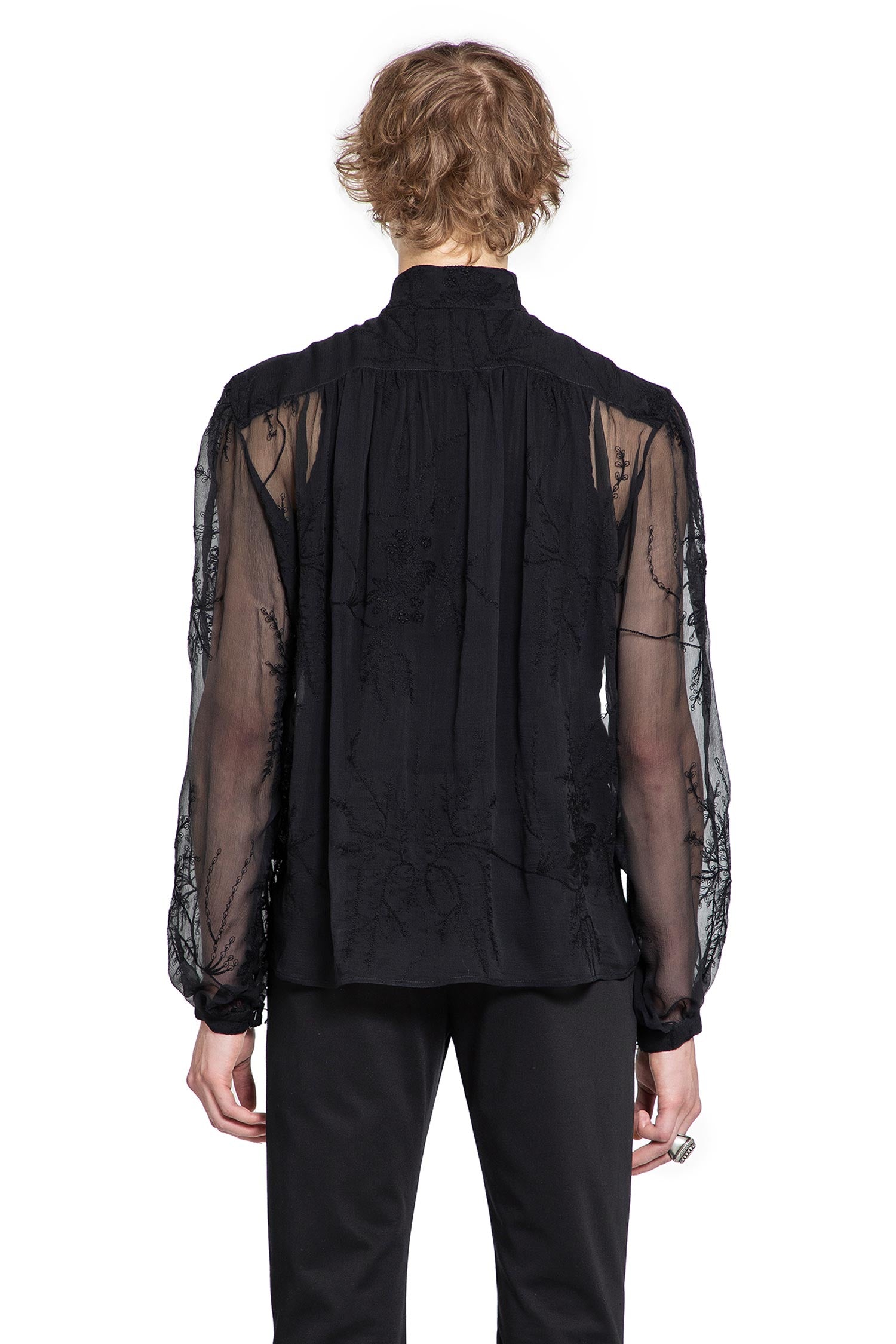 Thorald High Comfort Cropped Serafino Top