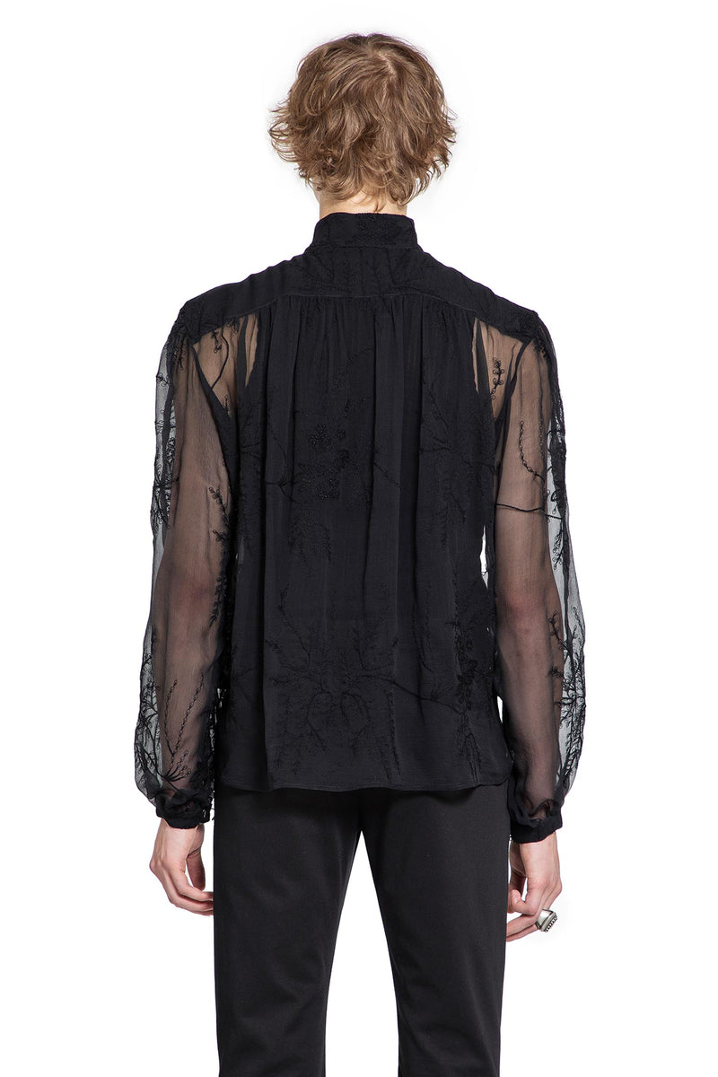 ANN DEMEULEMEESTER Thorald High Comfort Cropped Serafino Top man