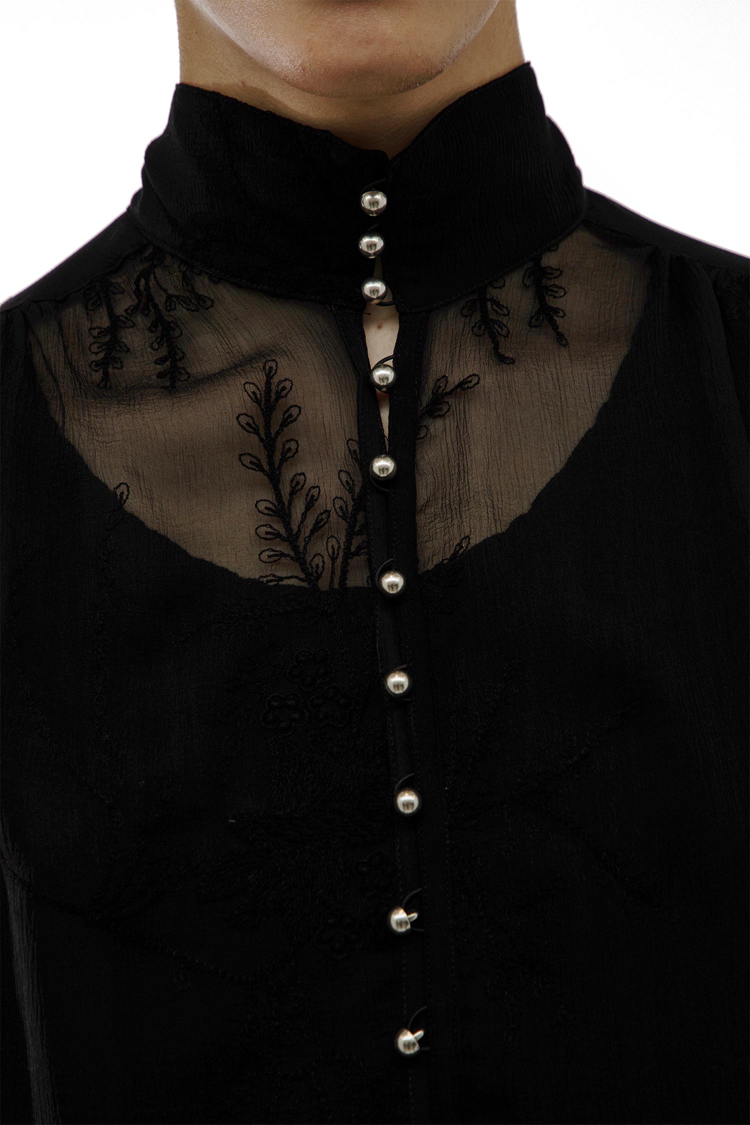 Thorald High Comfort Cropped Serafino Top