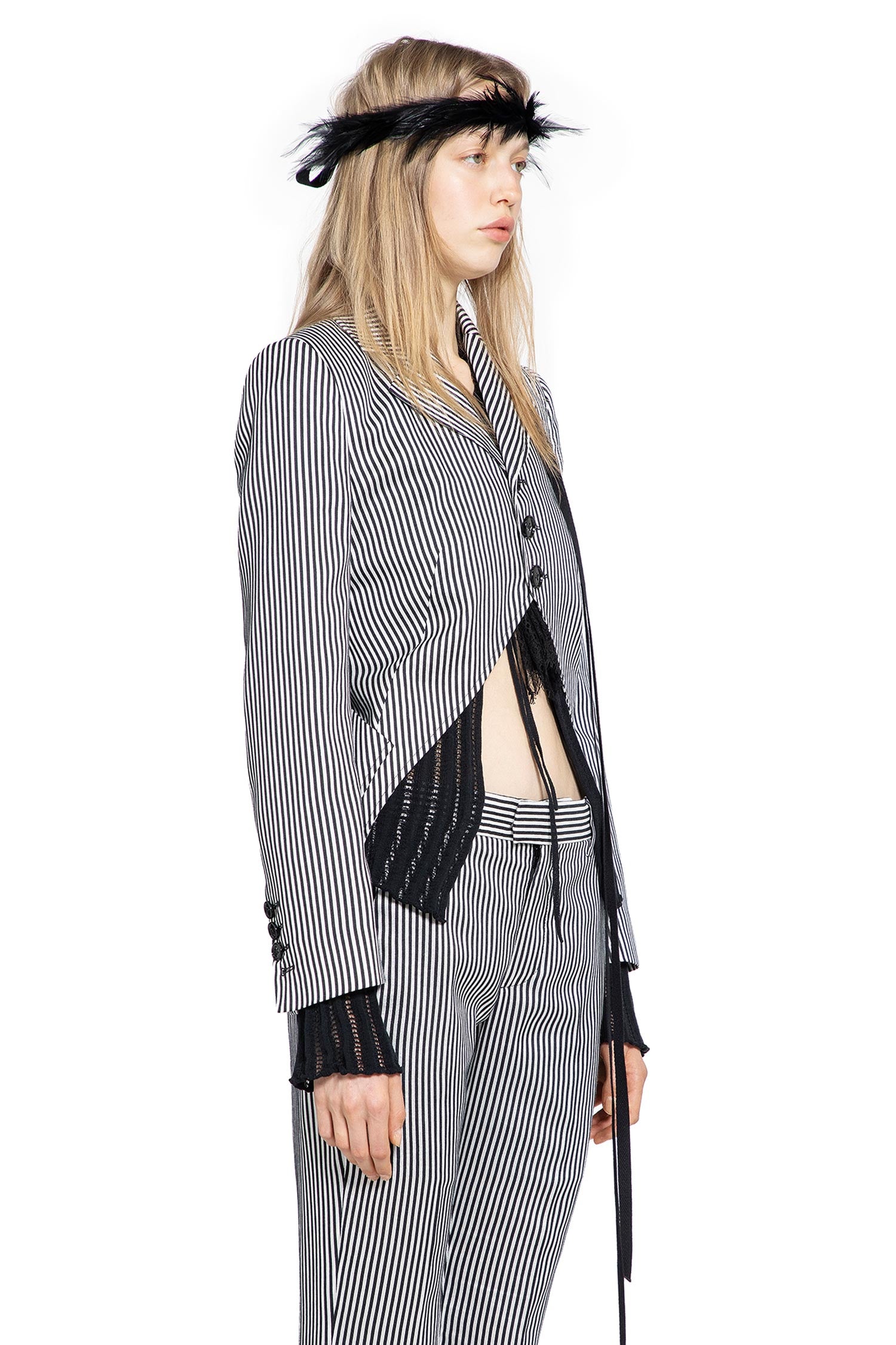 Lune Open Front Fitted Jacket