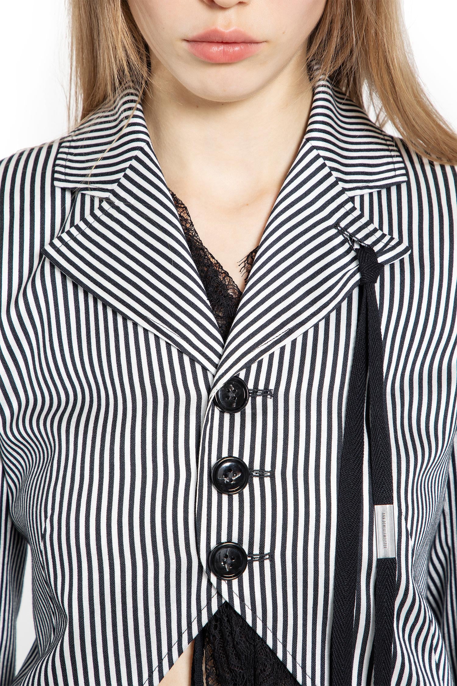 Lune Open Front Fitted Jacket