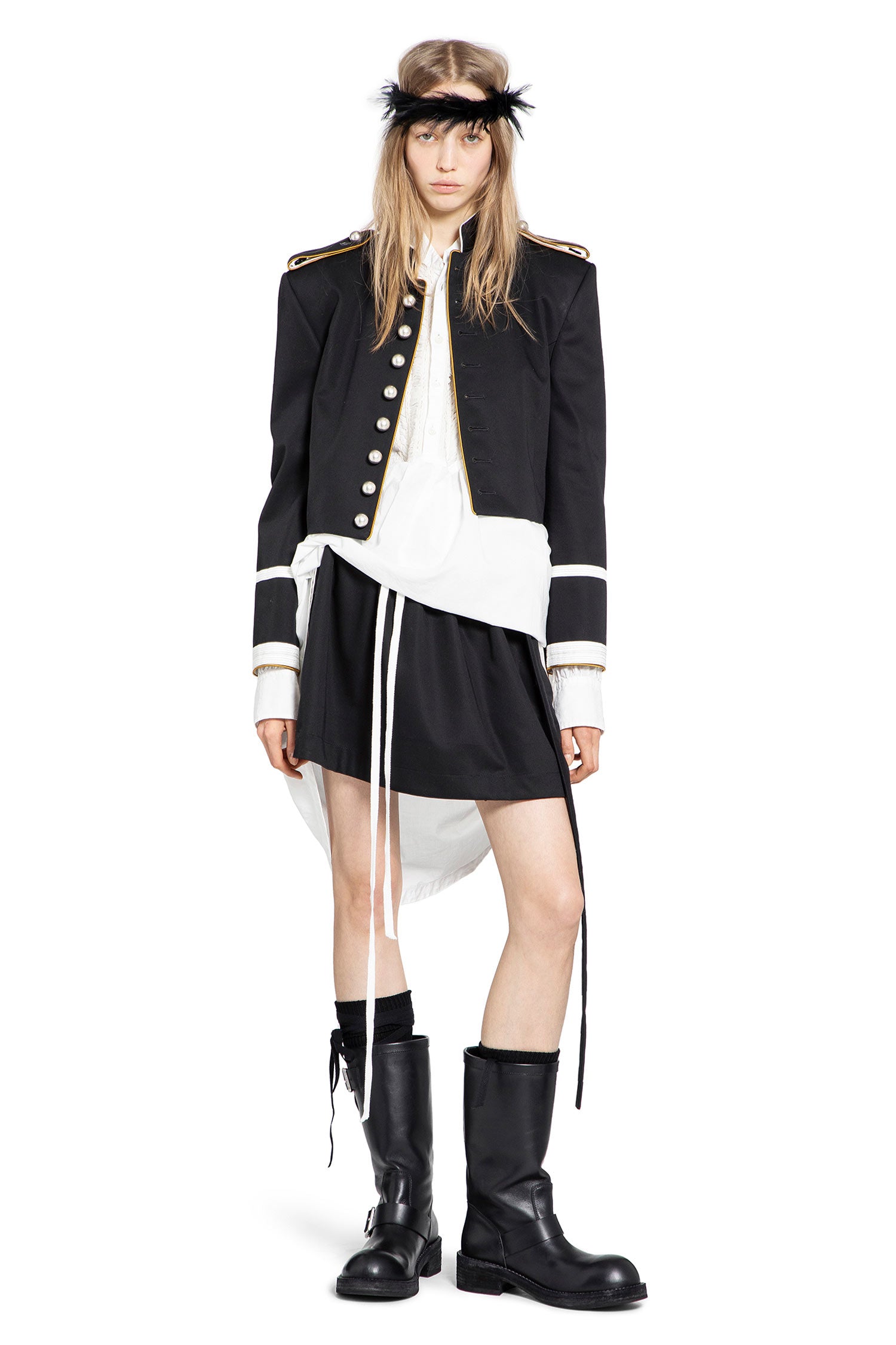 ANN DEMEULEMEESTER Bine Marsina Jacket woman