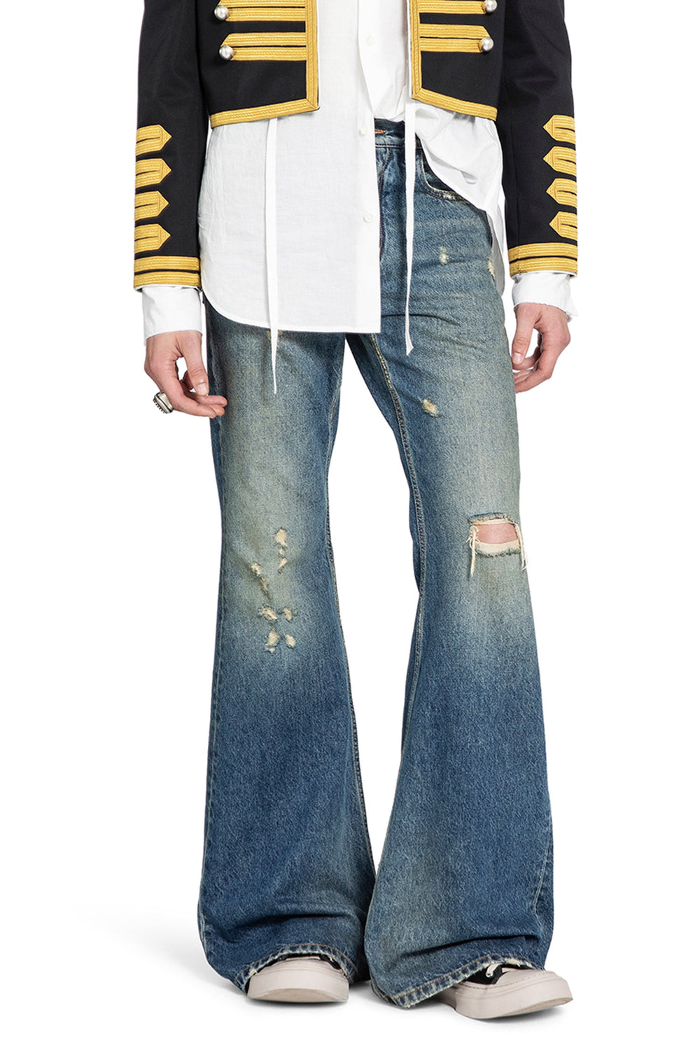 ANN DEMEULEMEESTER Hamo Bootcut Jeans man