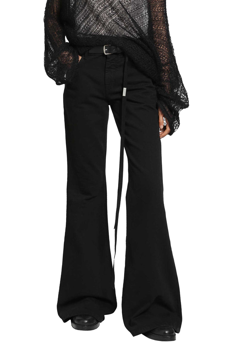 ANN DEMEULEMEESTER Toos Slim Bootcut Jeans woman