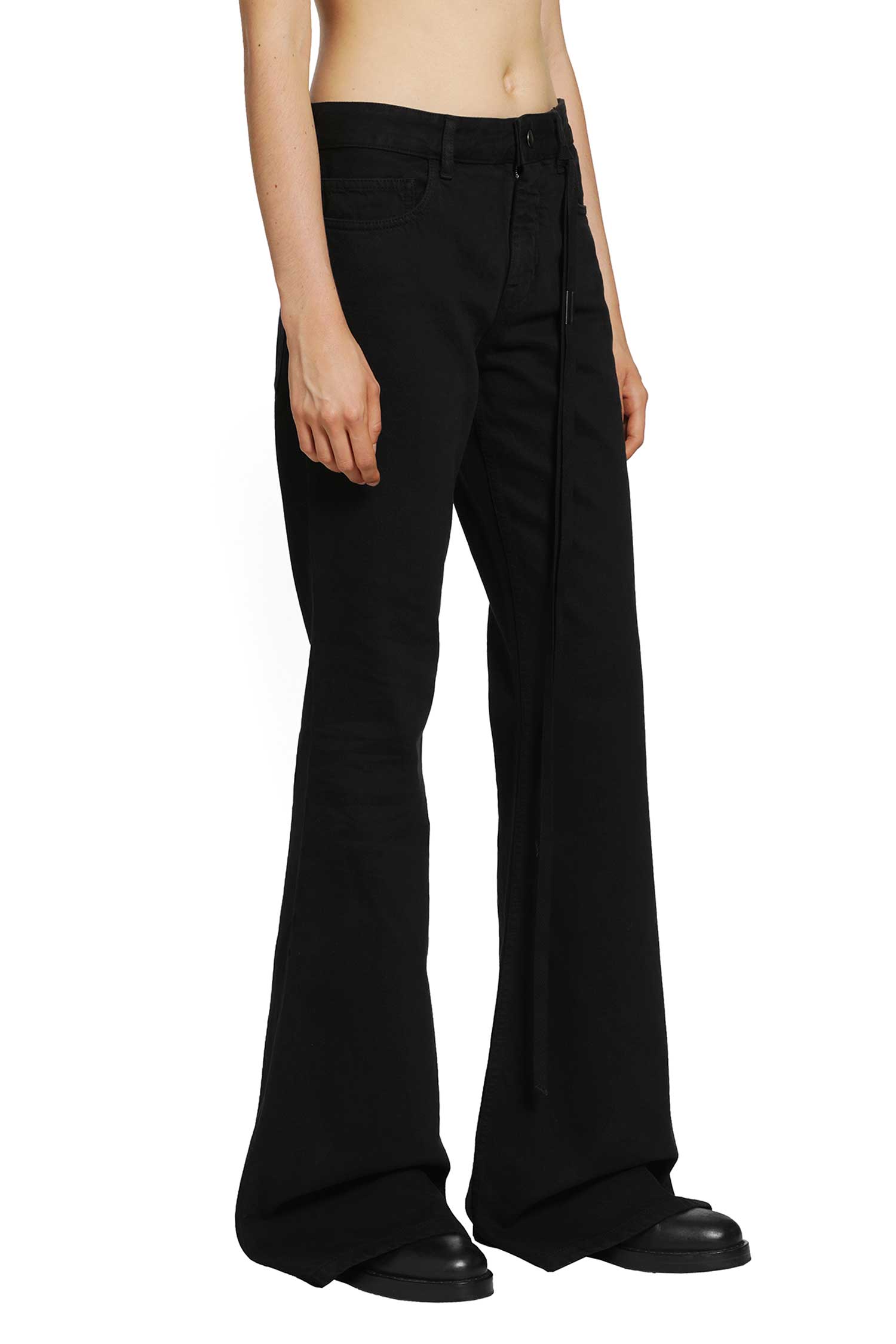 ANN DEMEULEMEESTER Toos Slim Bootcut Jeans woman