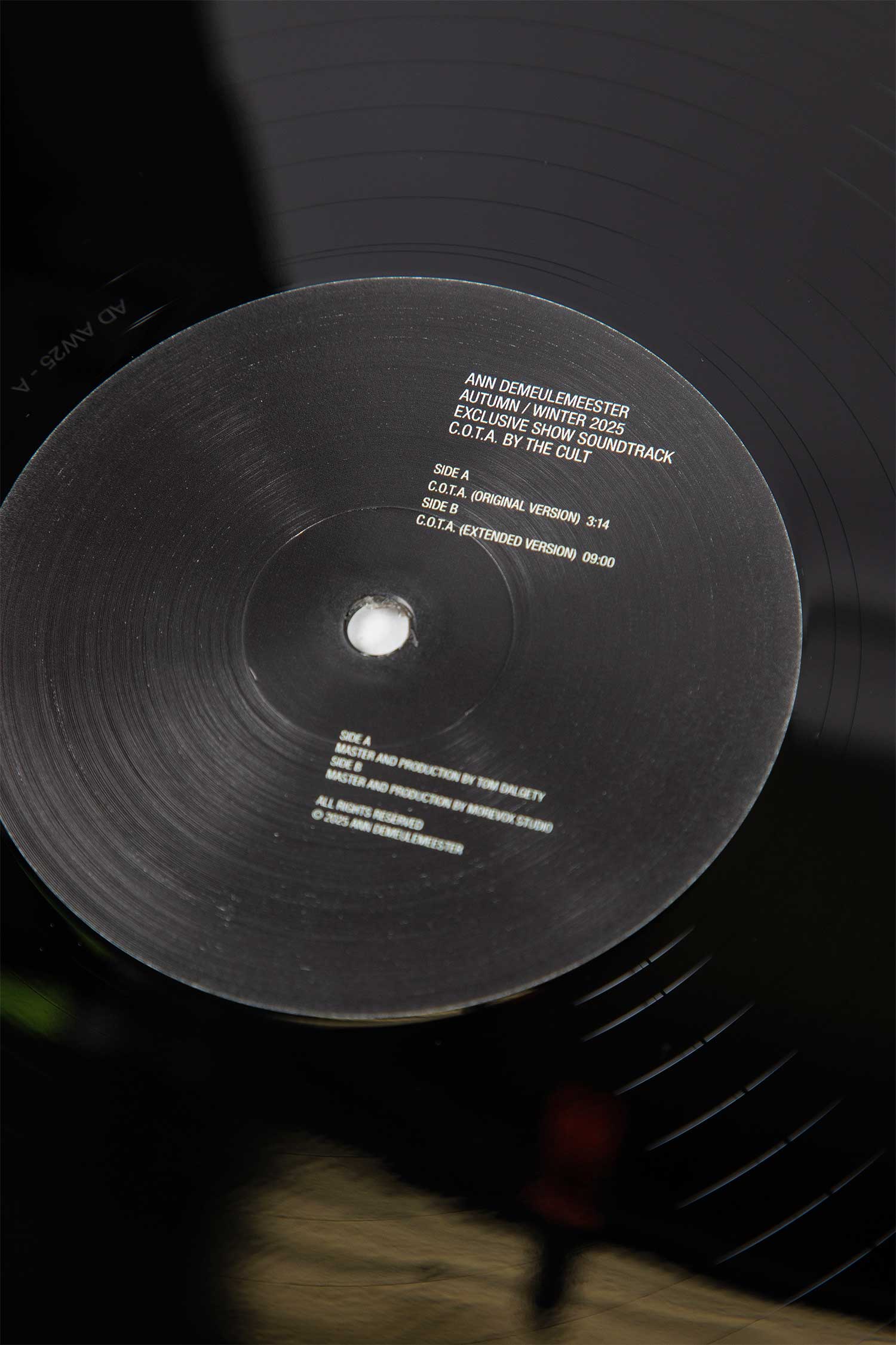 C.O.T.A. — Autumn / Winter 2025 Show Vinyl