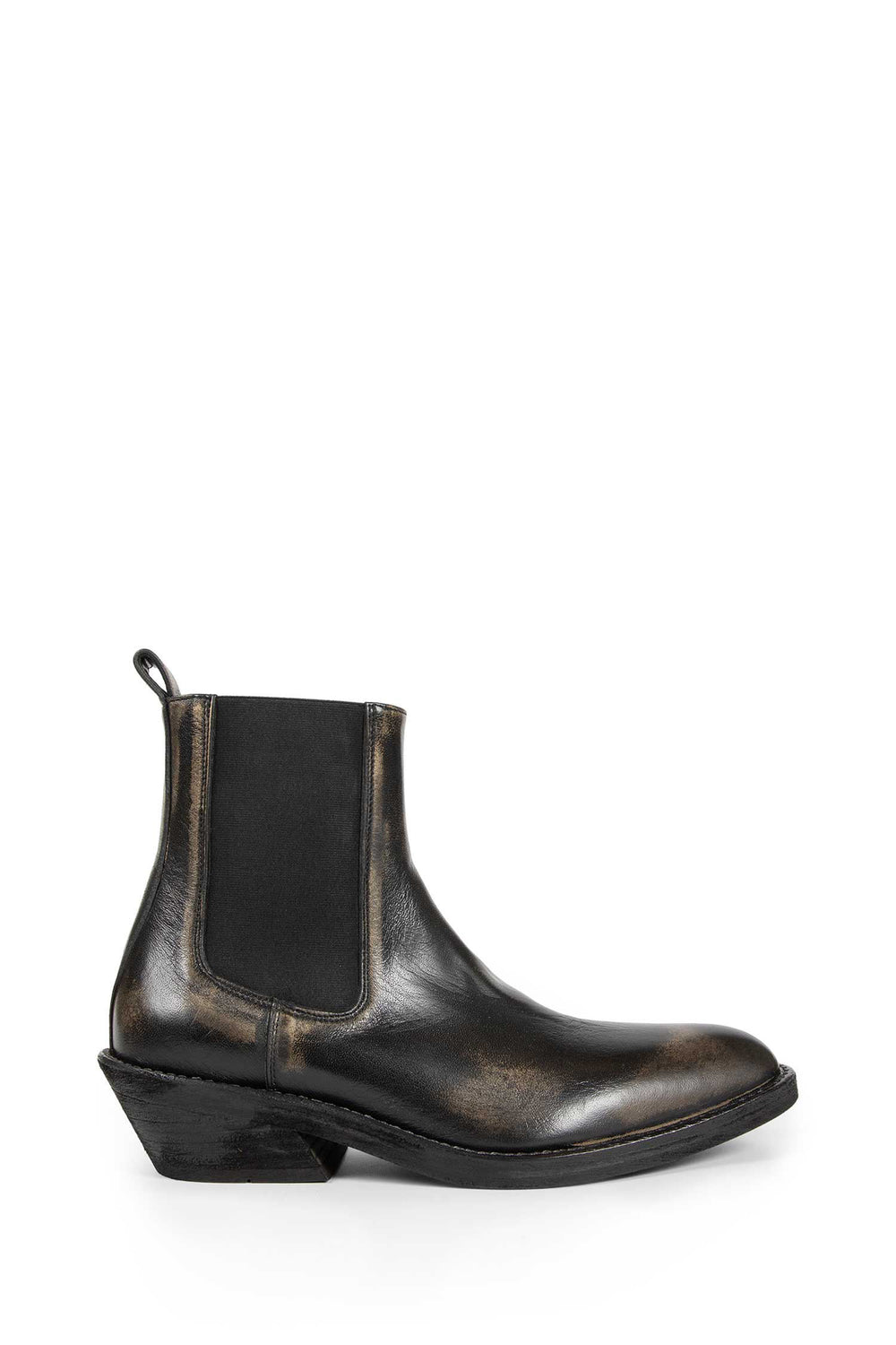 ANN DEMEULEMEESTER Caru Leather Chelsea Boots man