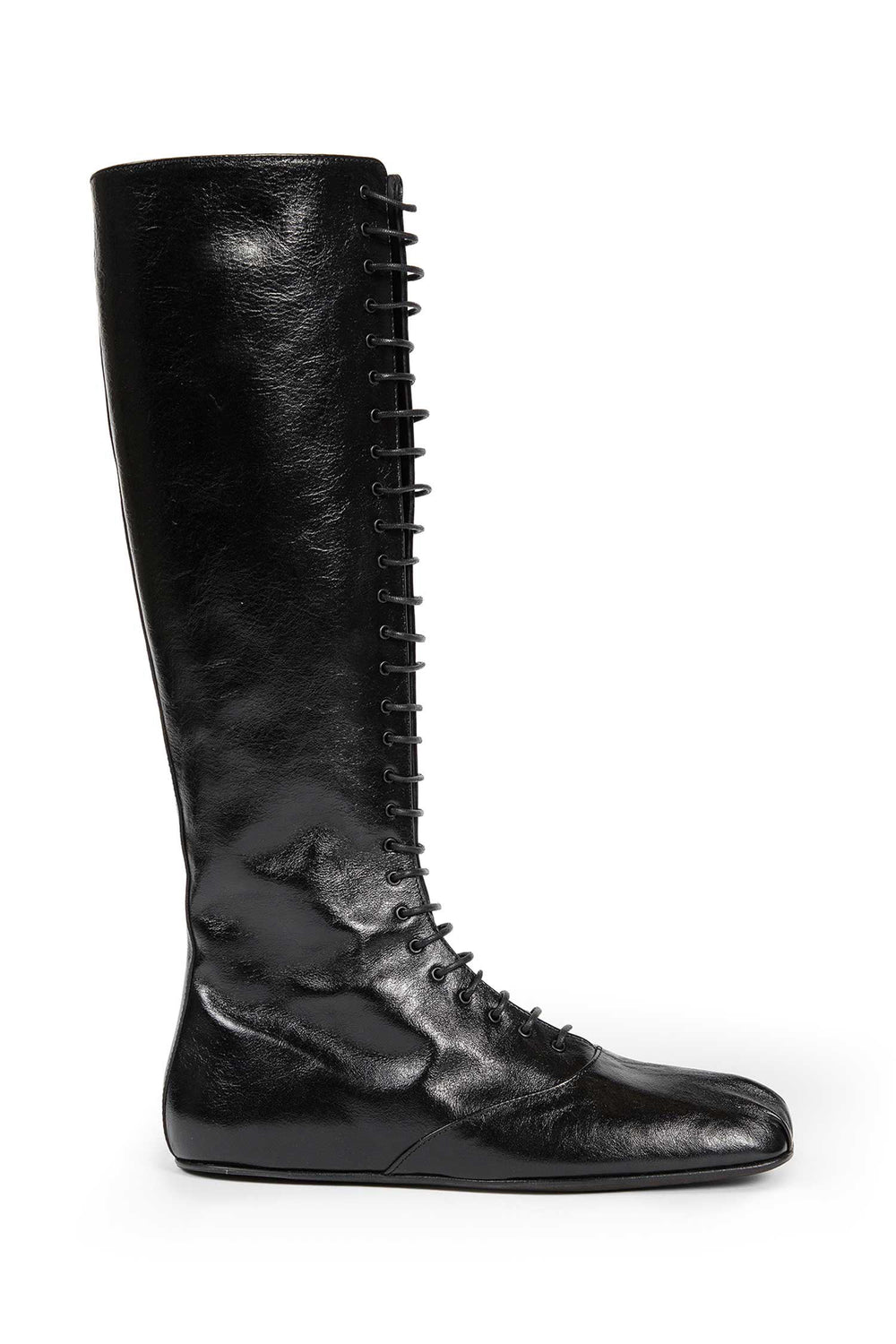 ANN DEMEULEMEESTER Ysha Boots in Semi-Shiny Leather woman
