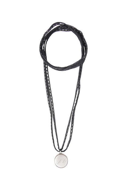 Monogram Lace Necklace